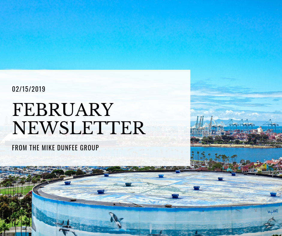 02/15/2019 - February Newsletter from The Mike Dunfee Group